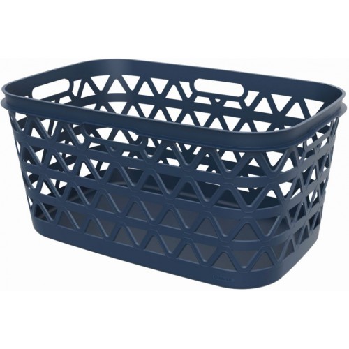 CURVER OCEANA 45L Wäschekorb für saubere Wäsche 57,1 × 37,1 × 27,1 cm, Blau 00521-Z99 CURVER OCEANA 45L Wäschekorb für saubere Wäsche 57,1 × 37,1 × 27,1 cm, Blau 00521-Z99
