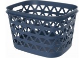 CURVER OCEANA 30L Wäschekorb für saubere Wäsche 42,6 × 34,6 × 27,1 cm, Blau 00552-Z99