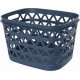 CURVER OCEANA 30L Wäschekorb für saubere Wäsche 42,6 × 34,6 × 27,1 cm, Blau 00552-Z99