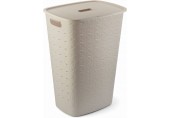 CURVER SOFTEX 56L Wäschesammler 34 x 43,8 x 59,9 cm, beige 00571-Z67