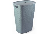 CURVER SOFTEX 56L Wäschesammler 34 x 43,8 x 59,9 cm, blau 00571-Z69