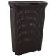CURVER STYLE 40L Wäschesammler 44,8 x 61,5 x 26,5 cm, dunkelbraun 00709-210