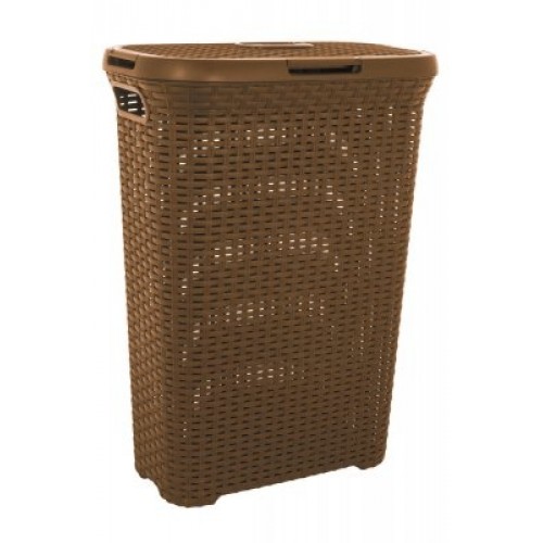 CURVER Style Wäschebox RATTAN 40l - Mocha, 00709