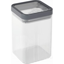 CURVER KARA 1,2L Vorratsdose 10,7 × 10,7 × 15 cm, Dunkelgrau 03101-W54