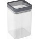 CURVER KARA 1,2L Vorratsdose 10,7 × 10,7 × 15 cm, Dunkelgrau 03101-W54