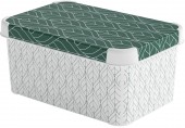 CURVER DECO STOCKHOLM S Dekorative Aufbewahrungsbox 29,5 x 19,5 x 13,5 cm 04710-Y89