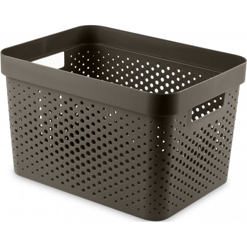 CURVER INFINITY 17L Aufbewahrungsbox 36 x 27 x 22 cm, braun 04740-C74