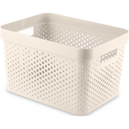 CURVER INFINITY 17L Aufbewahrungsbox 36 x 27 x 22 cm, creme 04740-X64