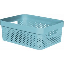 CURVER INFINITY 11L Aufbewahrungsbox 36 x 27 x 14 cm, blau 04750-W19