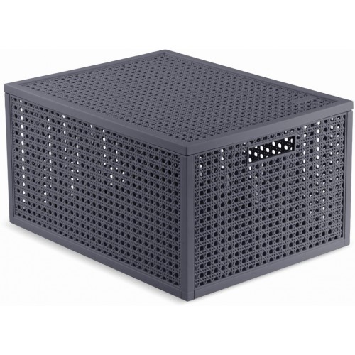 CURVER KAYA M 20L Aufbewahrungsbox 37,6 × 30 × 20,7 cm, Blaugrau 17213763 CURVER KAYA M 20L Aufbewahrungsbox 37,6 × 30 × 20,7 cm, Blaugrau 17213763