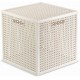 CURVER KAYA 19L Aufbewahrungsbox Würfel 28 × 28 × 28 cm, Beige 17213764