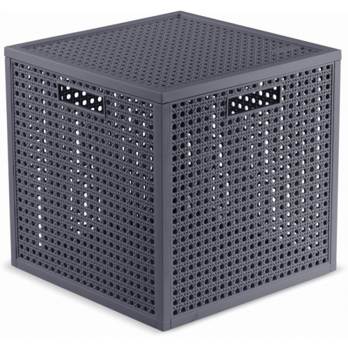 CURVER KAYA 19L Aufbewahrungsbox Würfel 28 × 28 × 28 cm, Blaugrau 17213764 CURVER KAYA 19L Aufbewahrungsbox Würfel 28 × 28 × 28 cm, Blaugrau 17213764