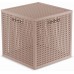 CURVER KAYA 19L Aufbewahrungsbox Würfel 28 × 28 × 28 cm, Puderrosa 17213764