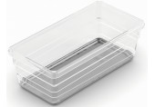 KIS SISTEMO 2 Organizer 15 x 7,5 x 5 cm transparent/grau 10011-A94