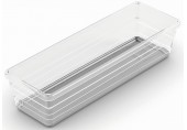 KIS SISTEMO 3 Organizer 22,5 x 7,5 x 5 cm transparent/grau 10012-A94