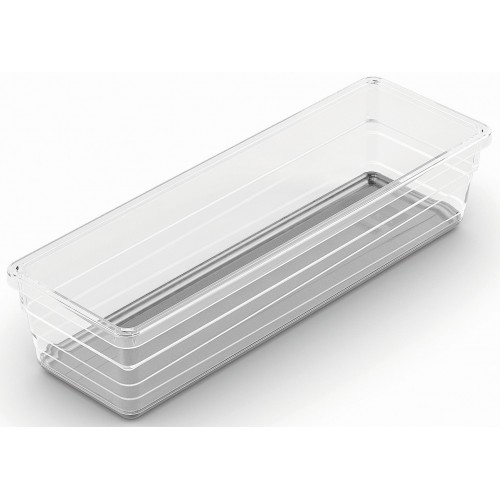 KIS SISTEMO 3 Organizer 22,5 x 7,5 x 5 cm transparent/grau 10012-A94