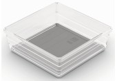 KIS SISTEMO 6 Organizer 15 x 15 x 5 cm transparent/grau 10015-A94