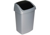 CURVER SWING BIN 10L Mülleimer 24,6 x 19,8 x 37,3 cm grau 03984-373