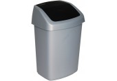 CURVER SWING BIN 25L Mülleimer 34,6 x 27,8 x 51,1 cm grau 03986-373