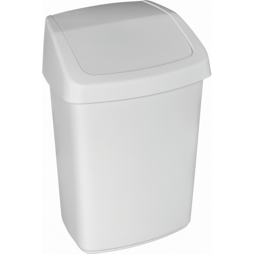 CURVER SWING BIN 15L Mülleimer 30,6 x 24,8 x 41,8 cm weiß 03985-026