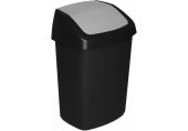 CURVER SWING BIN 25L Mülleimer 34,6 x 27,8 x 51,1 cm schwarz 03986-Y09