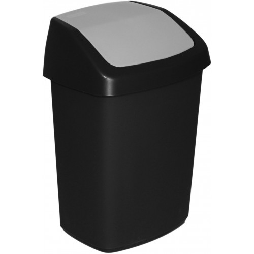 CURVER SWING BIN 25L Mülleimer 34,6 x 27,8 x 51,1 cm schwarz 03986-Y09