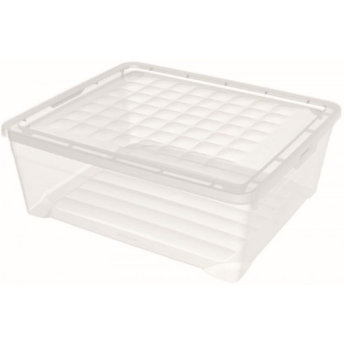 CURVER TEXTILE 10L Aufbewahrungsbox 34,2 x 29,7 x 12,5 cm transparent 03007-001