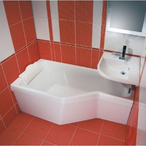 RAVAK Frontschürze BeHappy 170 R snowwhite CZ17100A00
