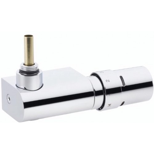 Danfoss Design-Armatur VHX-Mono RTX Eckventil chrom 013G4385
