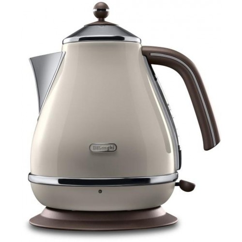 DeLonghi Wasserkocher KBOV 2001.BG Icona Vintage creme/chrom DeLonghi Wasserkocher KBOV 2001.BG Icona Vintage creme/chrom
