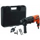 Black & Decker BEHS01 Kombinierter Bohr- und Meißelhammer SDS-Plus (1,4J/650W) Koffer
