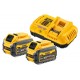 DeWALT DCB118T2-QW Akku Starter 54V Ladegerät DCB118 + 18V 2x6,0Ah