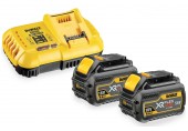 DeWALT DCB118X2-QW Akku Starter XR FlexVolt 54V Ladegerät DCB118 + 18V (2x9,0Ah)