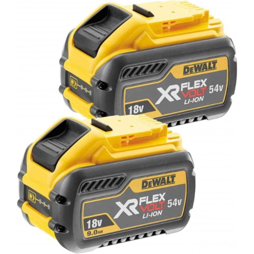 DeWALT DCB547X2-XJ Akku XR FlexVolt (54V/2x9,0Ah) 2x Akkus. DCB547