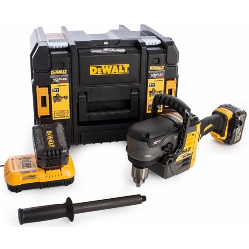 DeWALT Akku-Winkelbohrmaschine XR FLEXVOLT 54V / 6Ah 2 Akkus DCD460T2