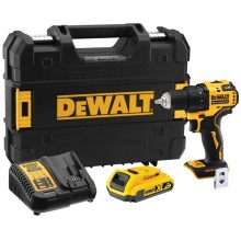 DeWALT DCD708D1T-QW Akku Kompakt-Bohrschrauber XR (65Nm/18V/1x2,0Ah) Koffer Tstak