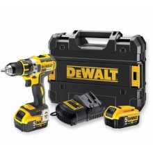 DeWALT DCD791P2-QW Akku Bohrschrauber (70Nm/18V/2x5,0Ah) Tstak