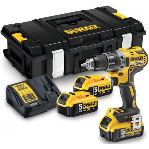 DeWALT DCD791P3K-QW Akku-Bohrschrauber XR (70Nm/18V/3x5,0Ah) Tstak DeWALT DCD791P3K-QW Akku-Bohrschrauber XR (70Nm/18V/3x5,0Ah) Tstak