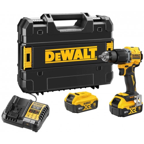 DeWALT DCD799P2T-QW Akku-Schlagbohrschrauber (74Nm/18V/2x5,0Ah) Koffer Tstak