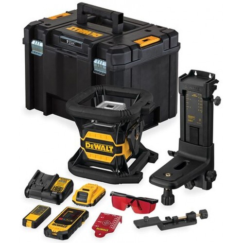 DeWALT DCE080D1RS-QW Rotationslaser Rot 18V 1x2.0Ah