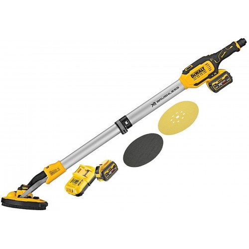 DeWALT DCE800T2-QW Akku-Trockenbauschleifer (225mm/18V/2x6Ah)