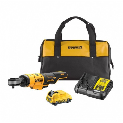 DeWALT DCF504D1-QW Akku-Ratschenschrauber 1/4" XR (12V/1x2,0Ah) Tasche DeWALT DCF504D1-QW Akku-Ratschenschrauber 1/4" XR (12V/1x2,0Ah) Tasche