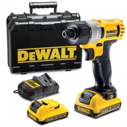 DeWALT 10,8V/2Ah Schrauber (1/4") DCF610D2