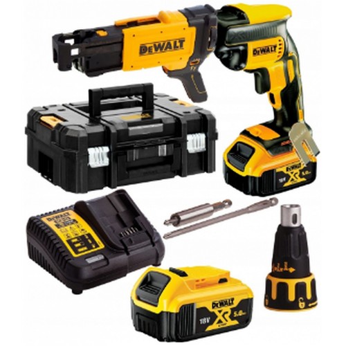 DeWALT DCF620P2K-QW Akku (2x5,0Ah/18V) +DCF6202 Trockenbauschrauber