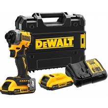 DeWALT DCF850D2T-QW Akku-Schlagschrauber 1/4" (205Nm/18V/2x2,0Ah) Tstak