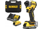 DeWALT DCF850E2T-QW Akku-Schlagschrauber 1/4" (18V/208Nm/2x1,7Ah PowerStack) Tstak