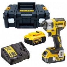 DeWALT DCF887P2-QW Schlagschrauber 1/4" (205Nm/18V/2x5,0Ah) Tstak