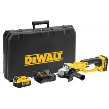 DeWALT DCG412M2-QW Akku - Winkelschleifer 125 mm XR 18 V Li-Ion (2x 4,0 Ah) Koffer