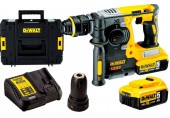 DeWALT DCH274P2T-QW Akku Kombihammer SDS-Plus (18V/2,1J/2x5,0Ah) Tstak II