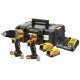 DeWALT DCK2050E2T-QW Akku-Combo-Set Powerstack XR (18V/2x1,7Ah)Tstak